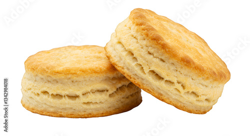 Golden Brown Buttermilk Biscuits Macro Photography