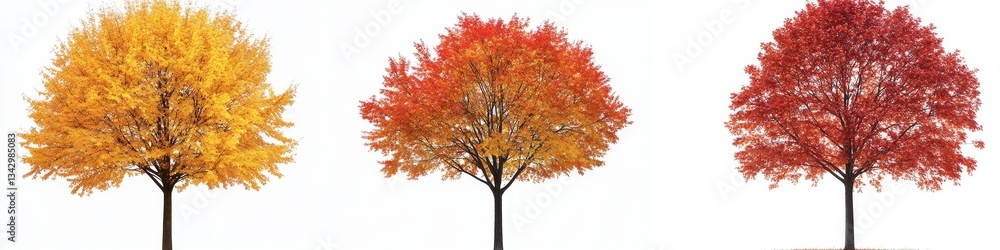 Autumn Trees in Transition Autumn Trees in Transition