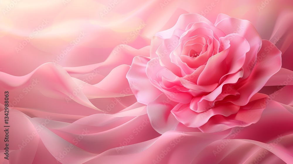 Delicate light pink roses in soft blur style for a pastel background texture and floral pattern Delicate light pink roses in soft blur style for a pastel background texture and floral pattern