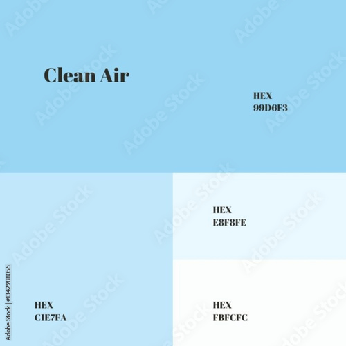 Crisp Breeze: A Clean Air Color Palette