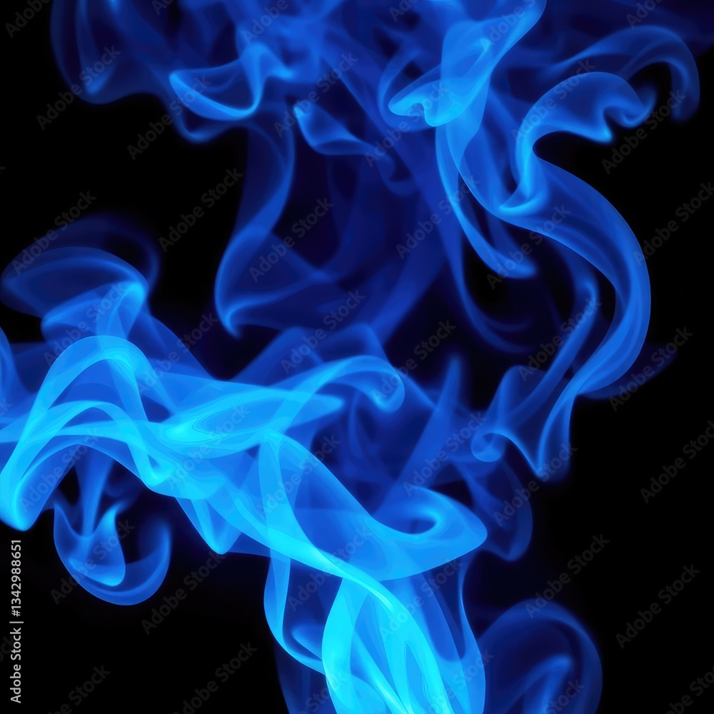 Obraz premium smoke on transparent background, smoke, abstract smoke background