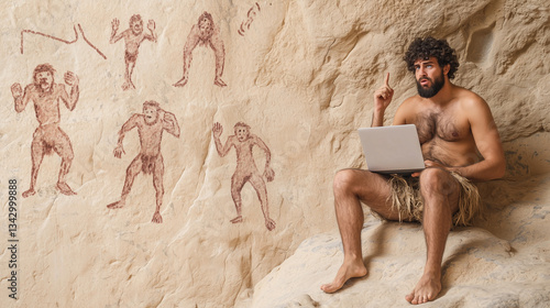 Modern Caveman & Technology...
