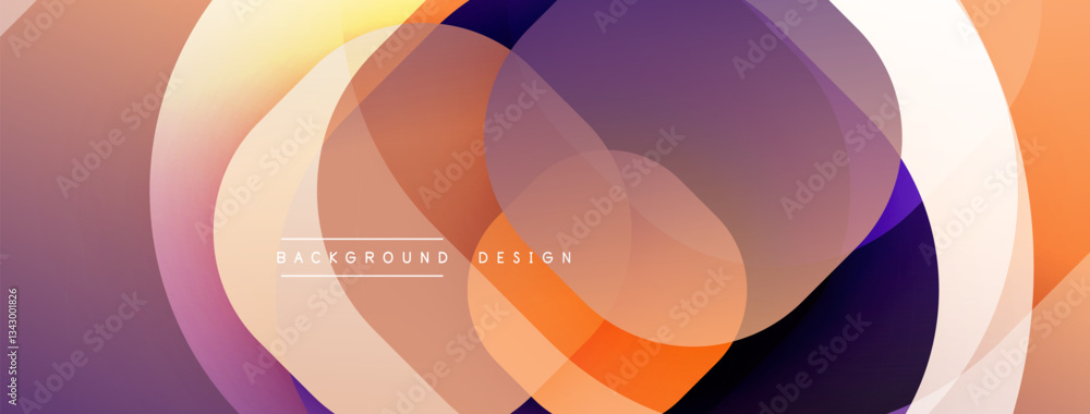 Abstract background with layered translucent gradient shapes Abstract background with layered translucent gradient shapes