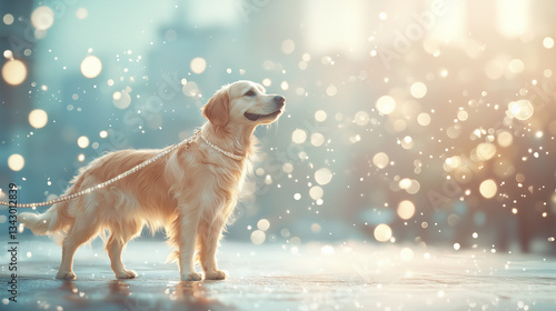 Golden Retriever's Daydream...