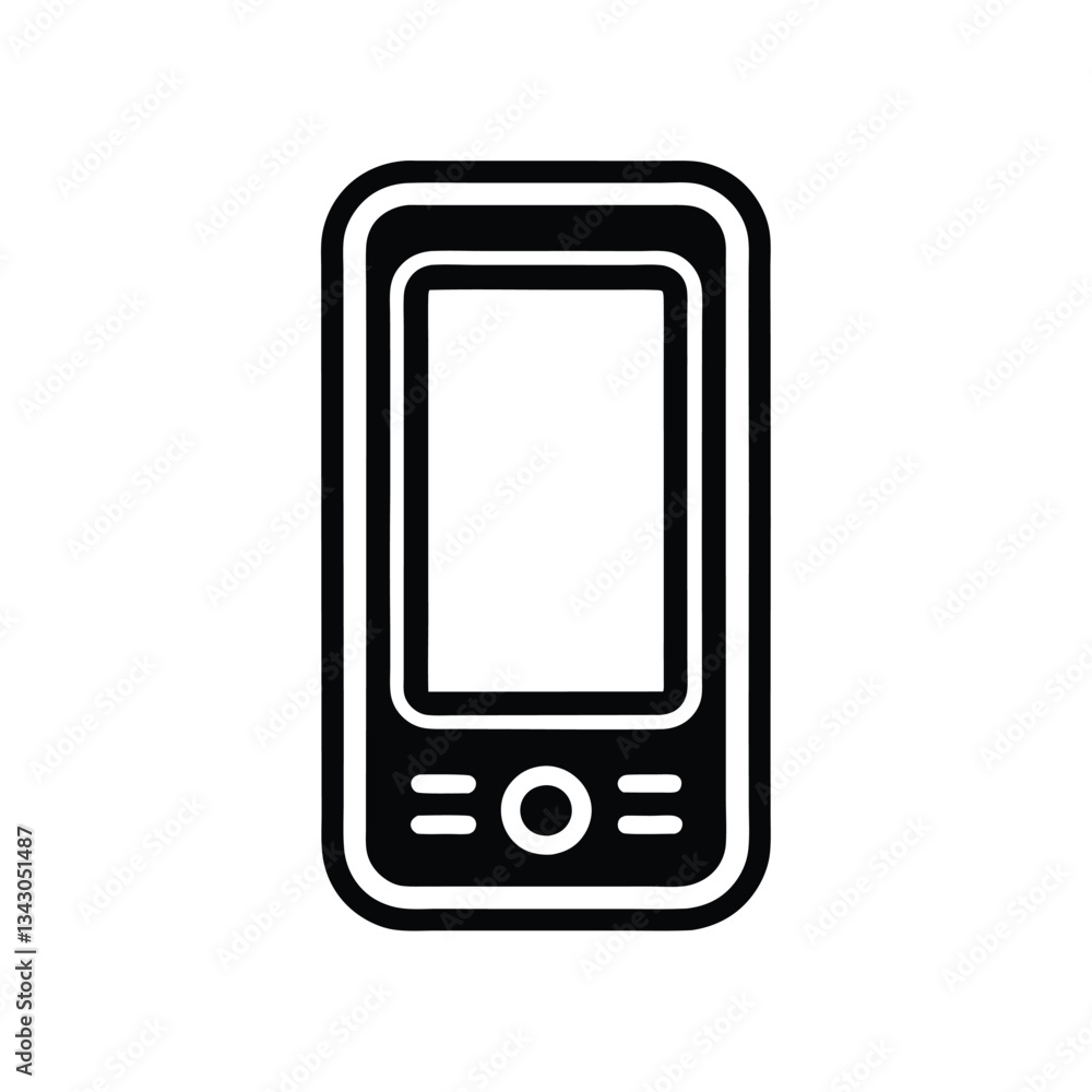 mobile phone vector illustration mobile phone vector illustration