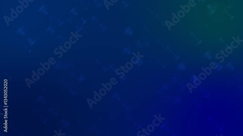 abstract blue background with particles