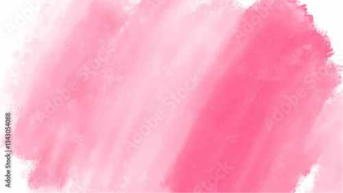 Pink watercolor background with copyspace for your design. vector.