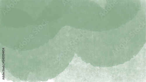 Green watercolor background with copyspace for your design. vector.