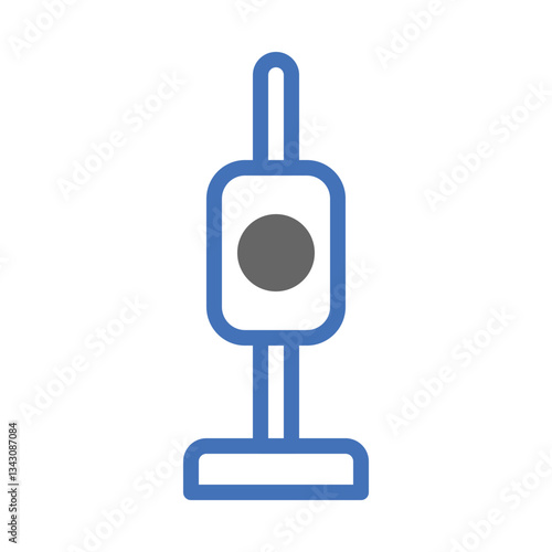 Stylized Ionization Chamber Radiation Detector Device