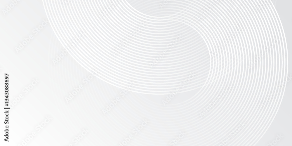 Abstract white glowing geometric lines on gray background. Modern shiny blue circle background Abstract white glowing geometric lines on gray background. Modern shiny blue circle background