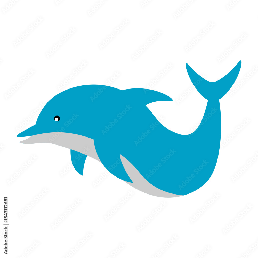 Obraz premium Dolphin Illustration