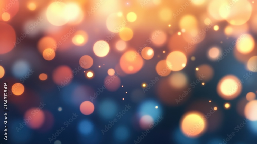 Colorful Bokeh Blur Background with Soft Light and Vibrant Colors Colorful Bokeh Blur Background with Soft Light and Vibrant Colors