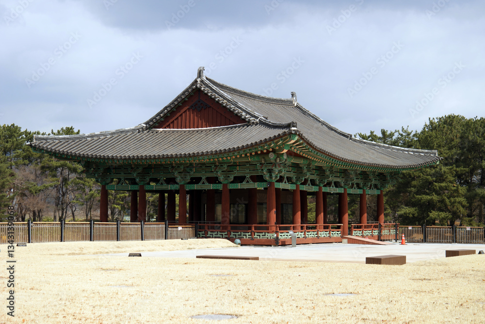 Donggung Palace and Wolji Pond, South korea