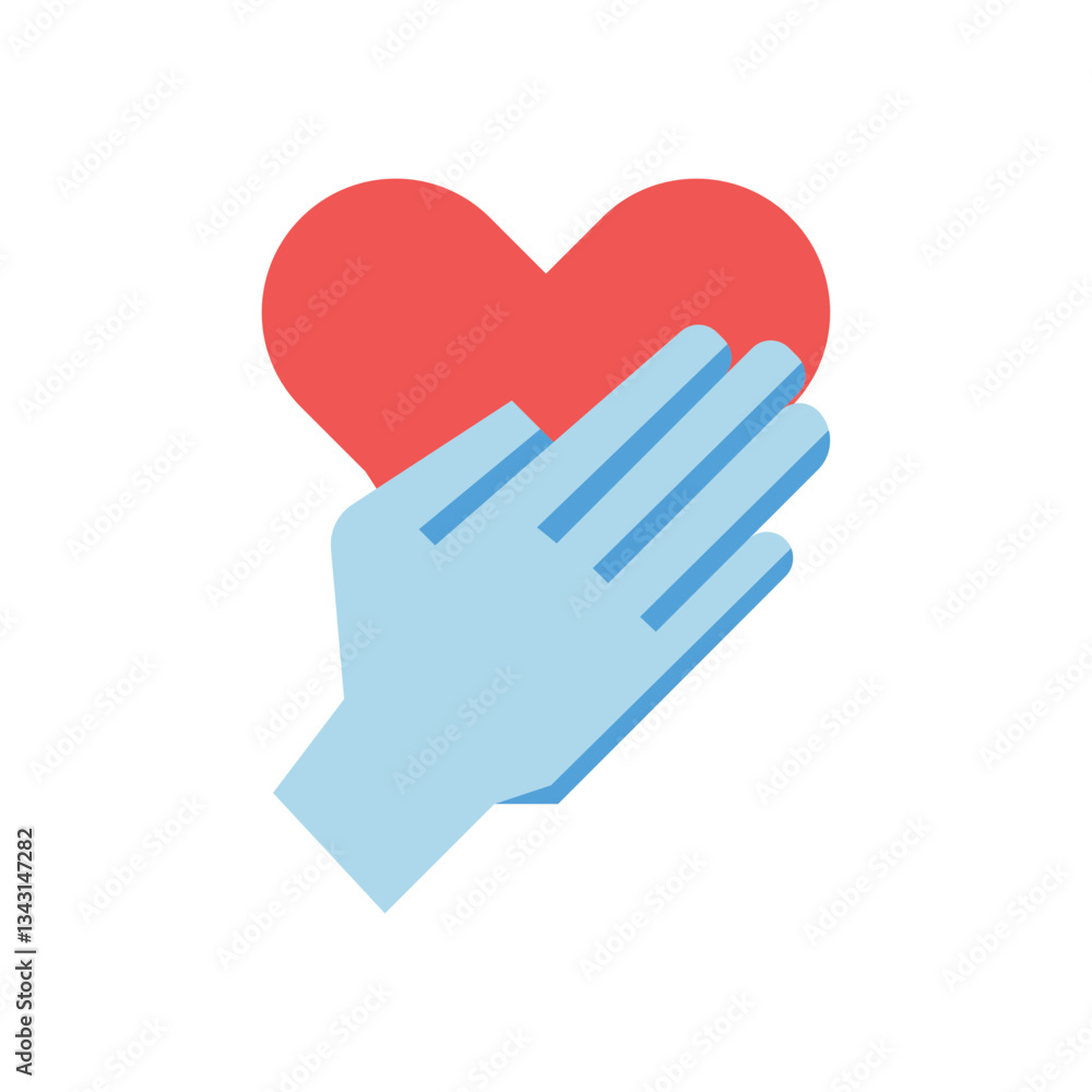 Obraz premium Heart Care icon