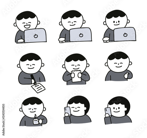 A person who works at a company
