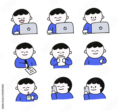 A person who works at a company