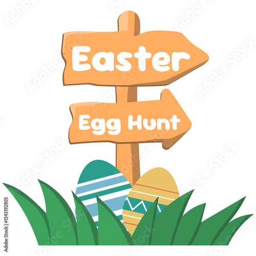 Easter Egg Hunt Sign
