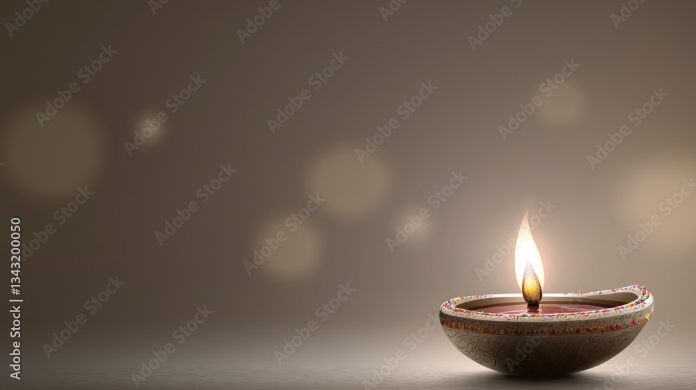 Festive Diwali Oil Lamp Illuminated Background Banner Poster Design Festive Diwali Oil Lamp Illuminated Background Banner Poster Design