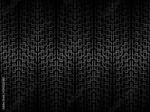 Black metal texture steel background. Perforated metal sheet. Black carbon fiber texture.