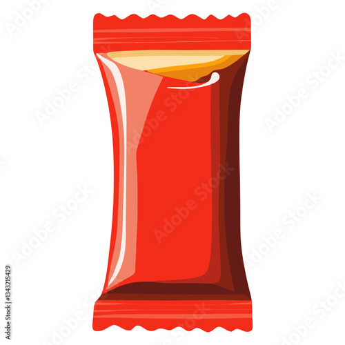 Chocolate bar illustration packaging food vector