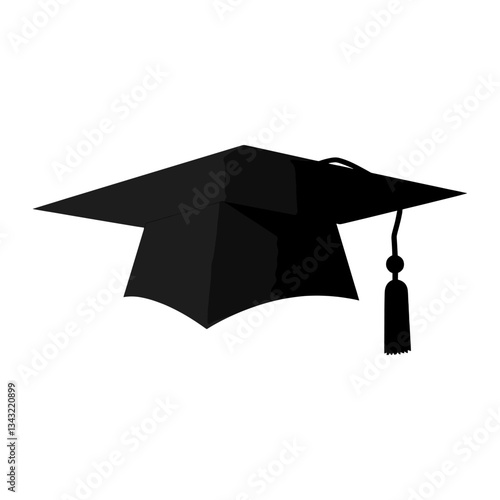 Graduation caps achievement education scholarly vector