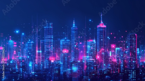 Wallpaper Mural 未来的な洗練された街 Torontodigital.ca