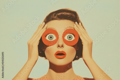 Exploring surreal vintage pop art from mid-century America
