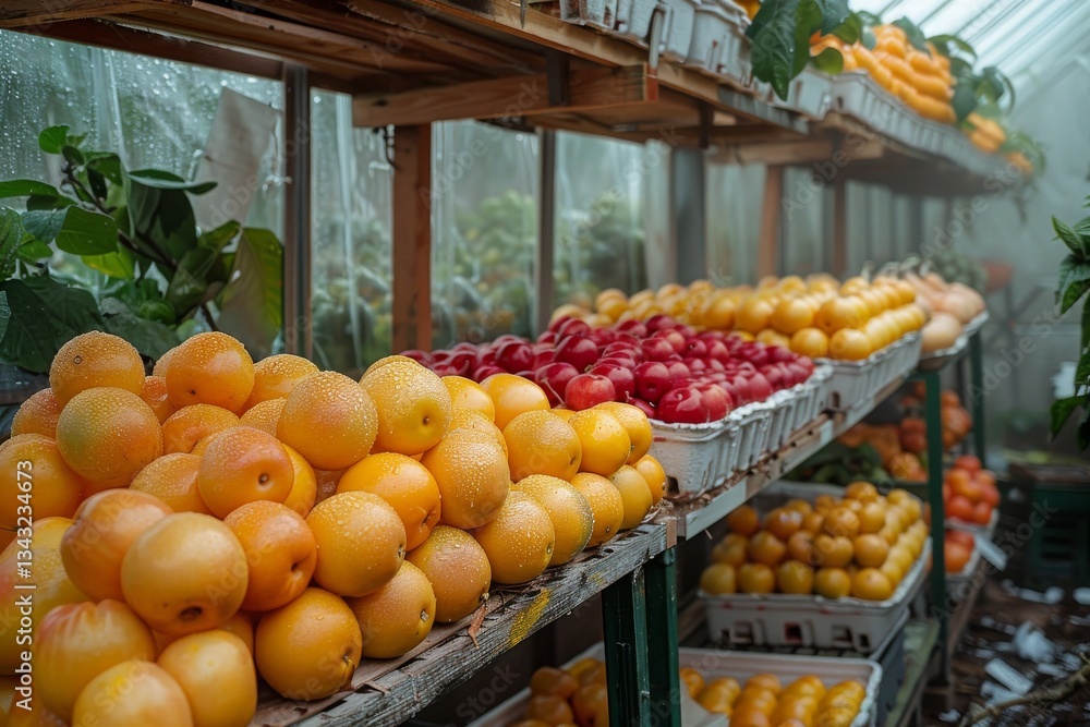 In a modern farm environment, a hydroponic vegetable plantation thrives with lush green salads, exemplifying sustainable and eco friendly agricultural practices. In a modern farm environment, a hydroponic vegetable plantation thrives with lush green salads, exemplifying sustainable and eco friendly agricultural practices.