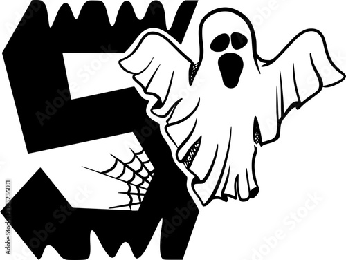 Letter Halloween S