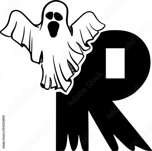 Letter Halloween R
