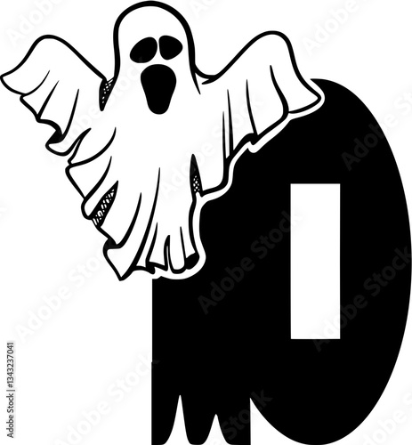 Letter Halloween D