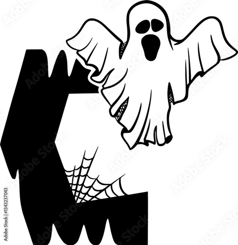Letter Halloween C
