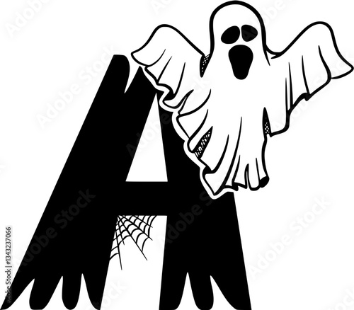 Letter Halloween A