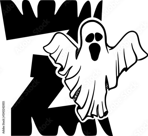 Letter Halloween Z