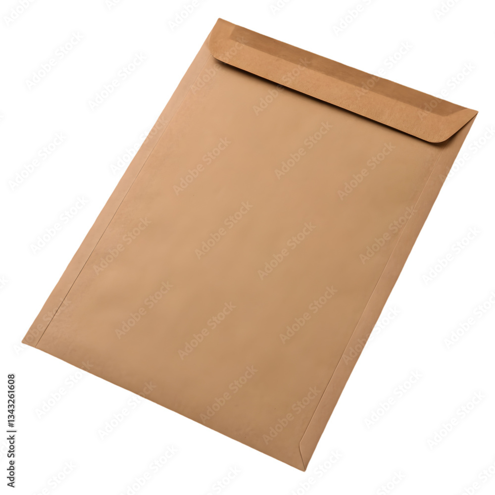 brown envelope isolated on white brown envelope isolated on white