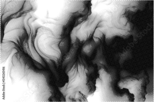 ABSTRACT HALFTONE AND DOT BACKGROUND TEMPLATE FOR POSTER