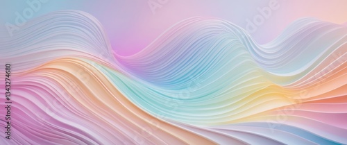 abstract colorful wavy striped background