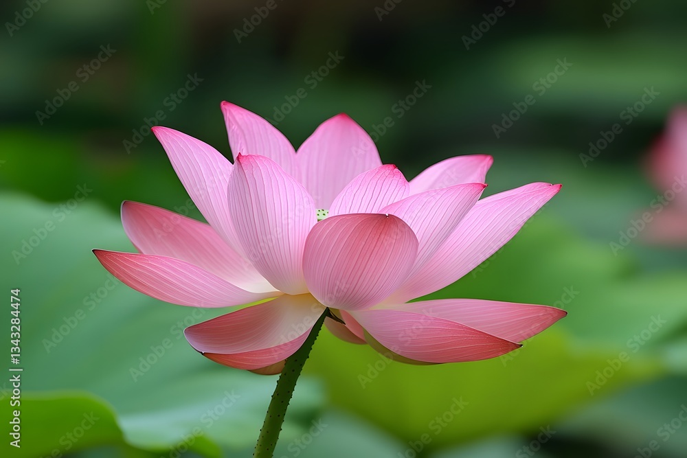 Pink Lotus Flower Bloom Closeup Pink Lotus Flower Bloom Closeup