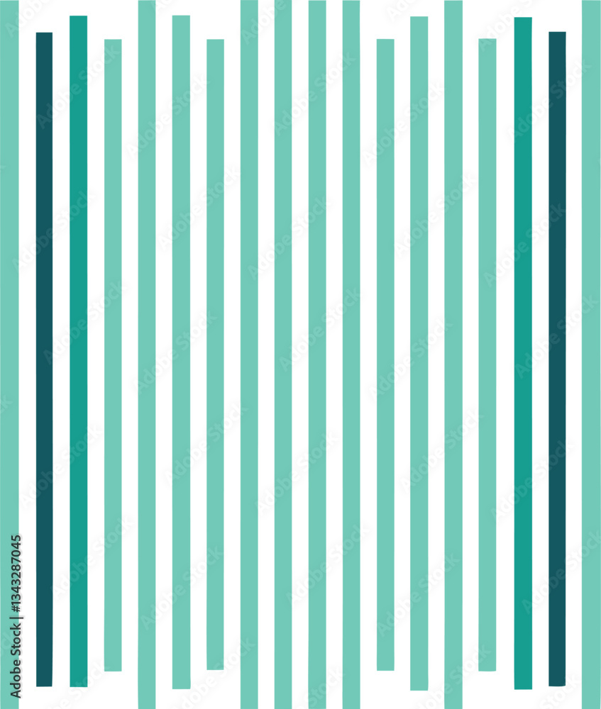 Obraz premium Colorful vertical lines form a striped barcode pattern, an illustration with a retro design on a textured backdrop