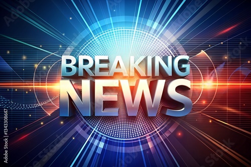 Dynamic Breaking News Background With Bold Red Headlines Motion Light Effects And Futuristic Digital Elements milkyhexddway Backgrounds for the site of news Magazines Newspapers