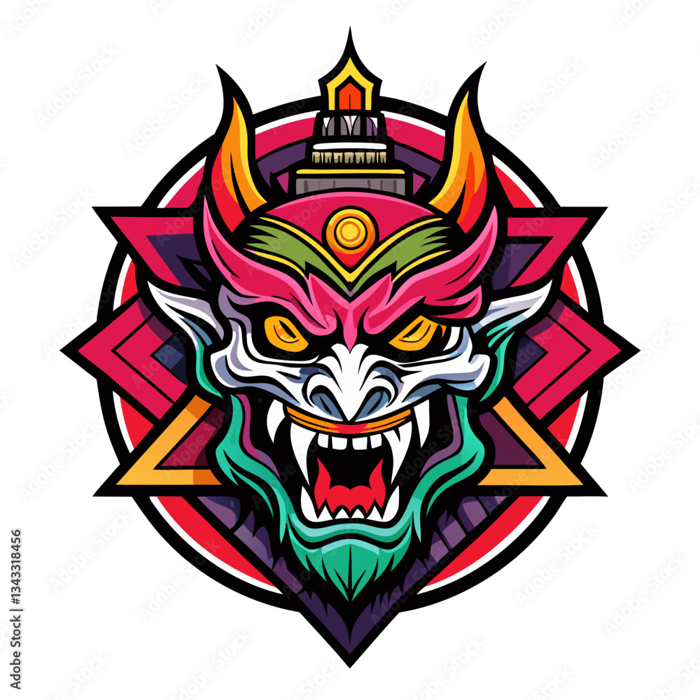 Mysterious Japanese-themed emblem in a dark color scheme, featuring eerie and horror-inspired elements
Mysterious Japanese-themed emblem in a dark color scheme, featuring eerie and horror-inspired elements