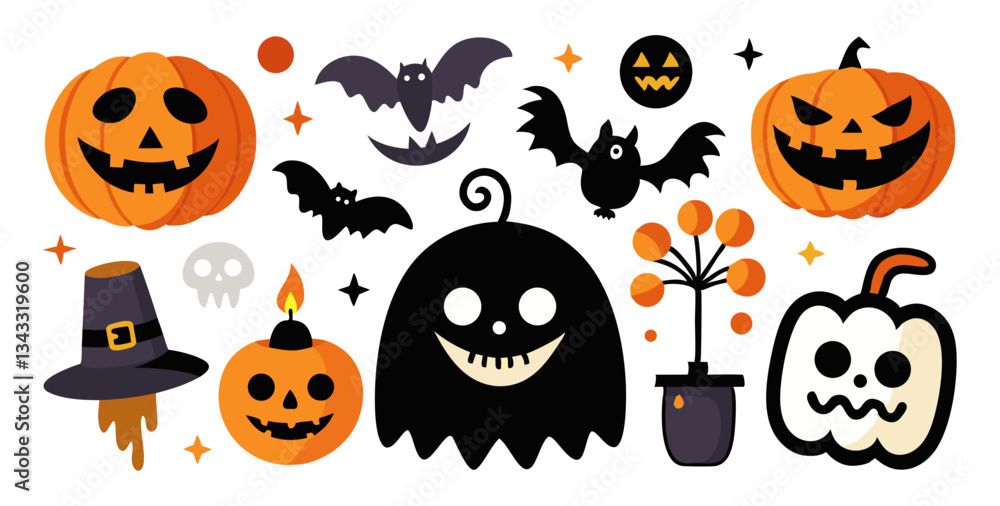 A haunting collection of black Halloween clipart featuring spooky pumpkin faces, eerie ghost expressions, and jack-o-lantern silhouettes
A haunting collection of black Halloween clipart featuring spooky pumpkin faces, eerie ghost expressions, and jack-o-lantern silhouettes