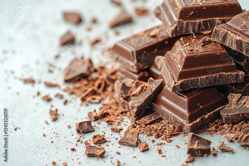 A delectable view of chocol...