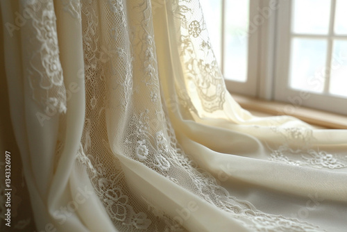 A delicate lace background ...