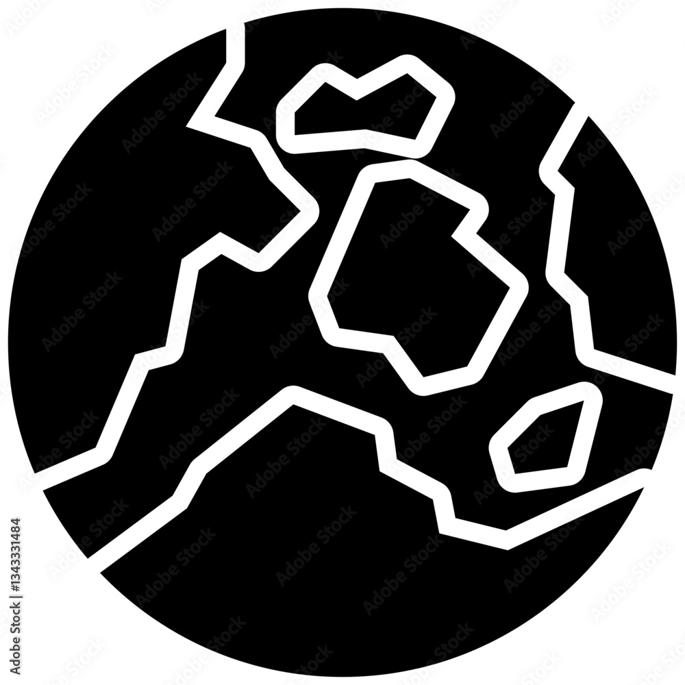 Global icon in Glyph Style. Simple Vector Design. Simple Vector Glyph Icon Global icon in Glyph Style. Simple Vector Design. Simple Vector Glyph Icon