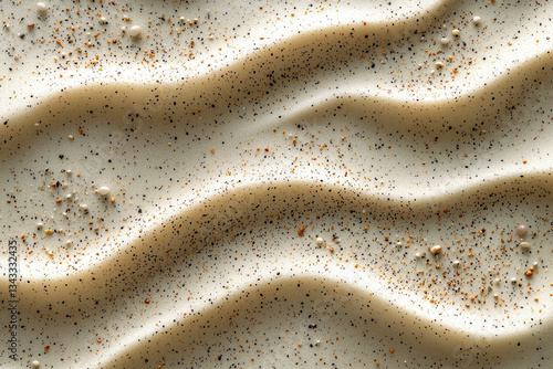 A tranquil beach sand backg...