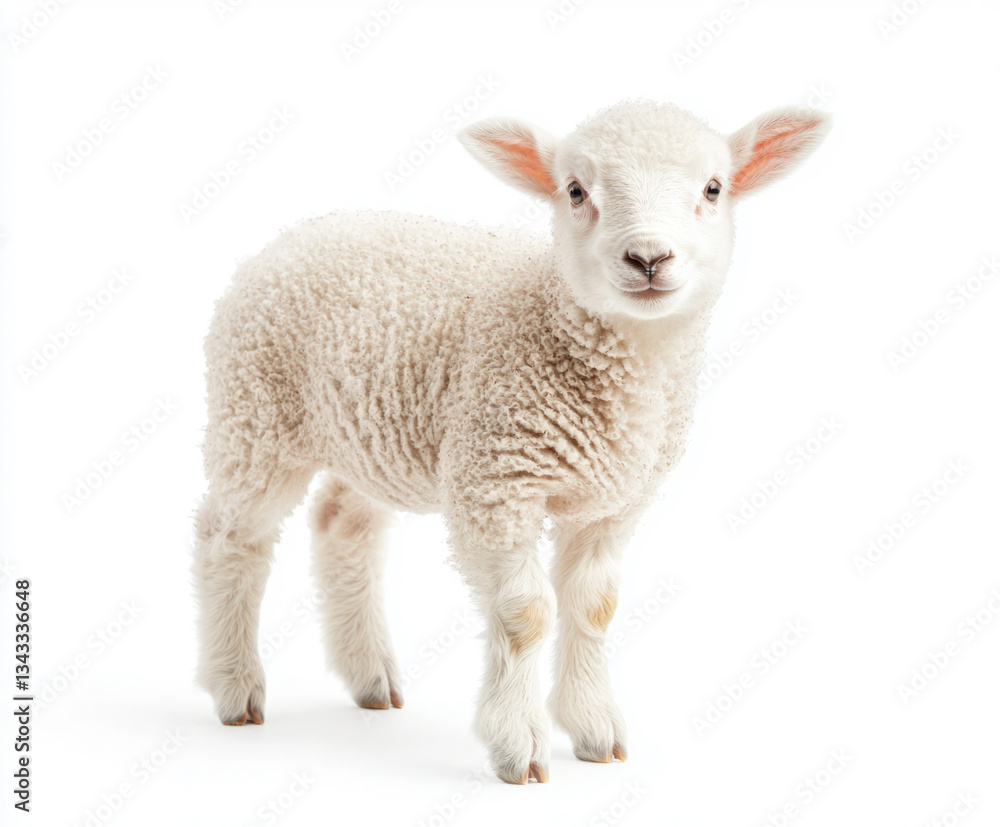 Obraz premium lamb isolated