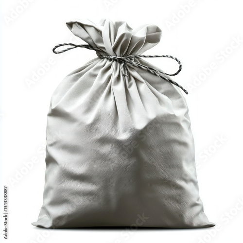 white sack isolated