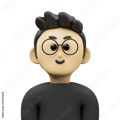 timothy ronald avatar 3d illustration