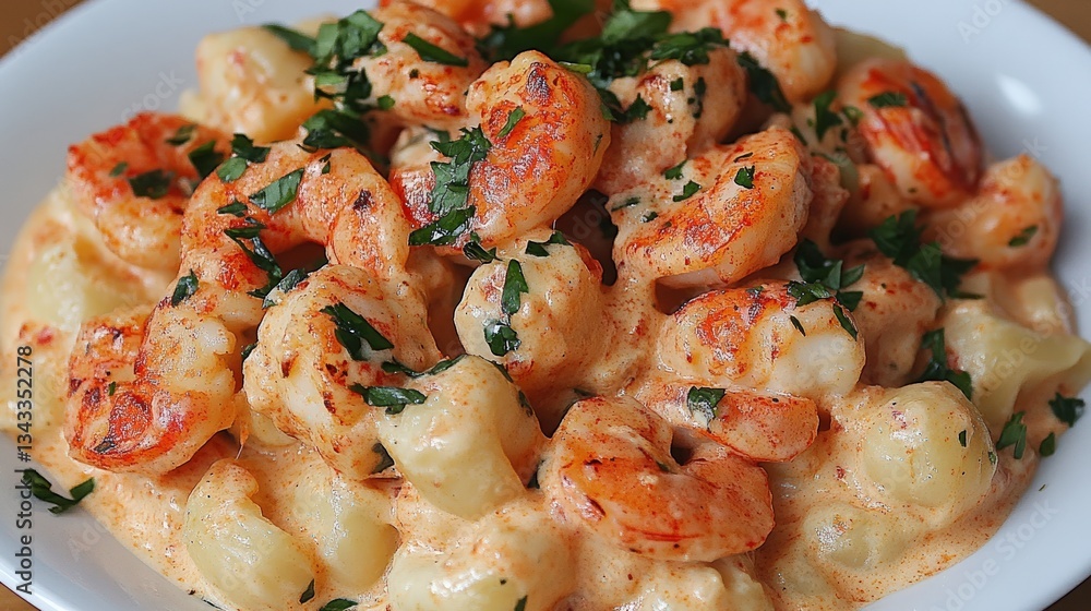 Creamy Shrimp and Gnocchi Dish Creamy Shrimp and Gnocchi Dish